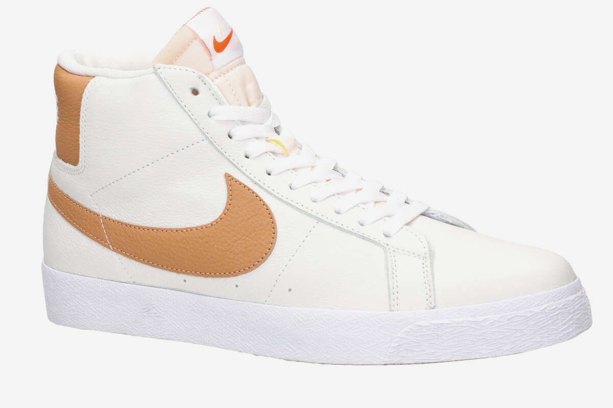 Nike SB Zoom Blazer Mid Iso Schuh (white lt cognac)