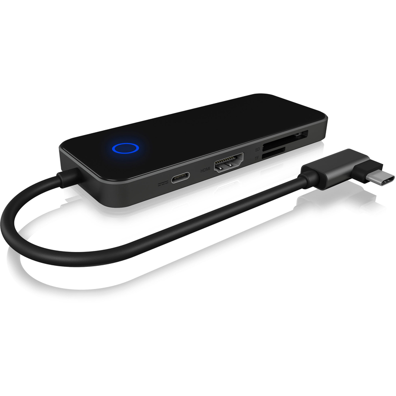 Icy Box USB-C Dockingstation, 7-Port, 0.165 m