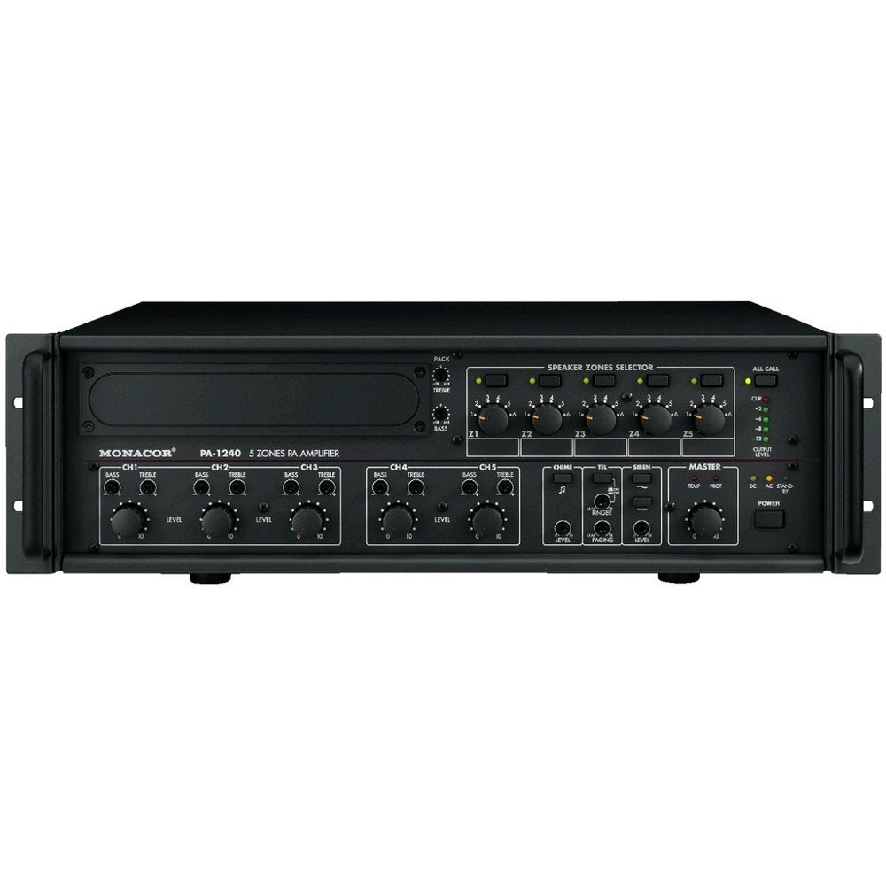 Monacor PA-1240 100 volt installatie versterker