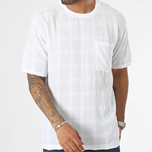 Tee Shirt Poche Blanc