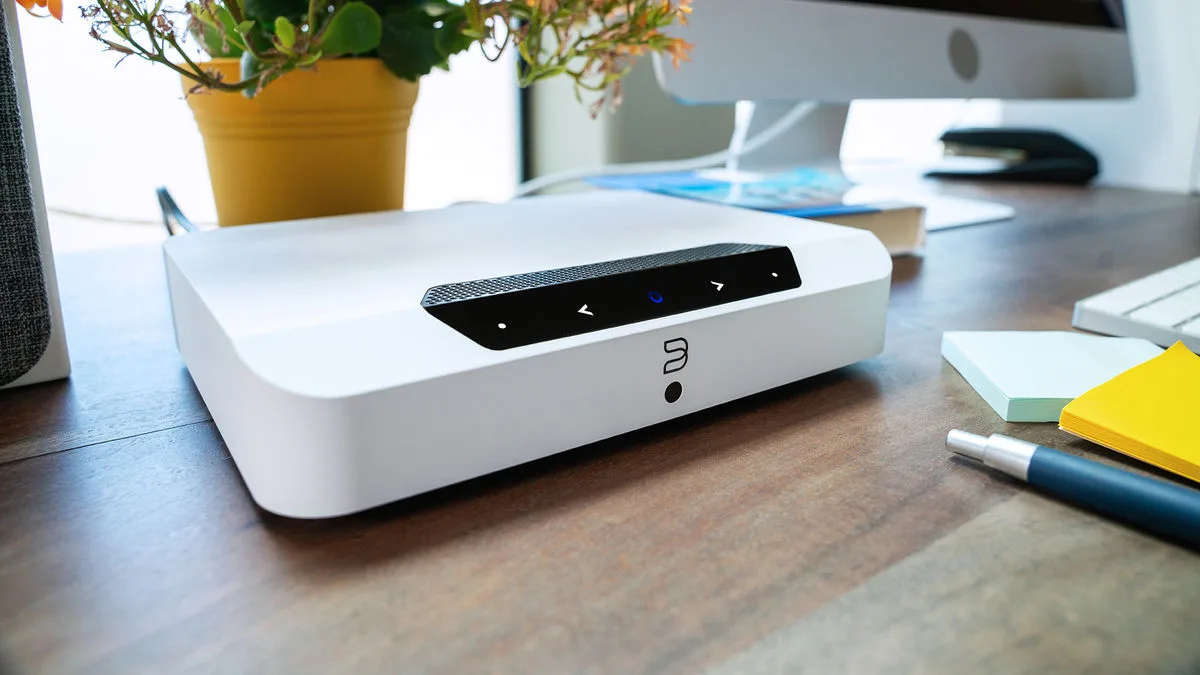 Bluesound Powernode Edge Blanc Amplis hi-fi stéréo