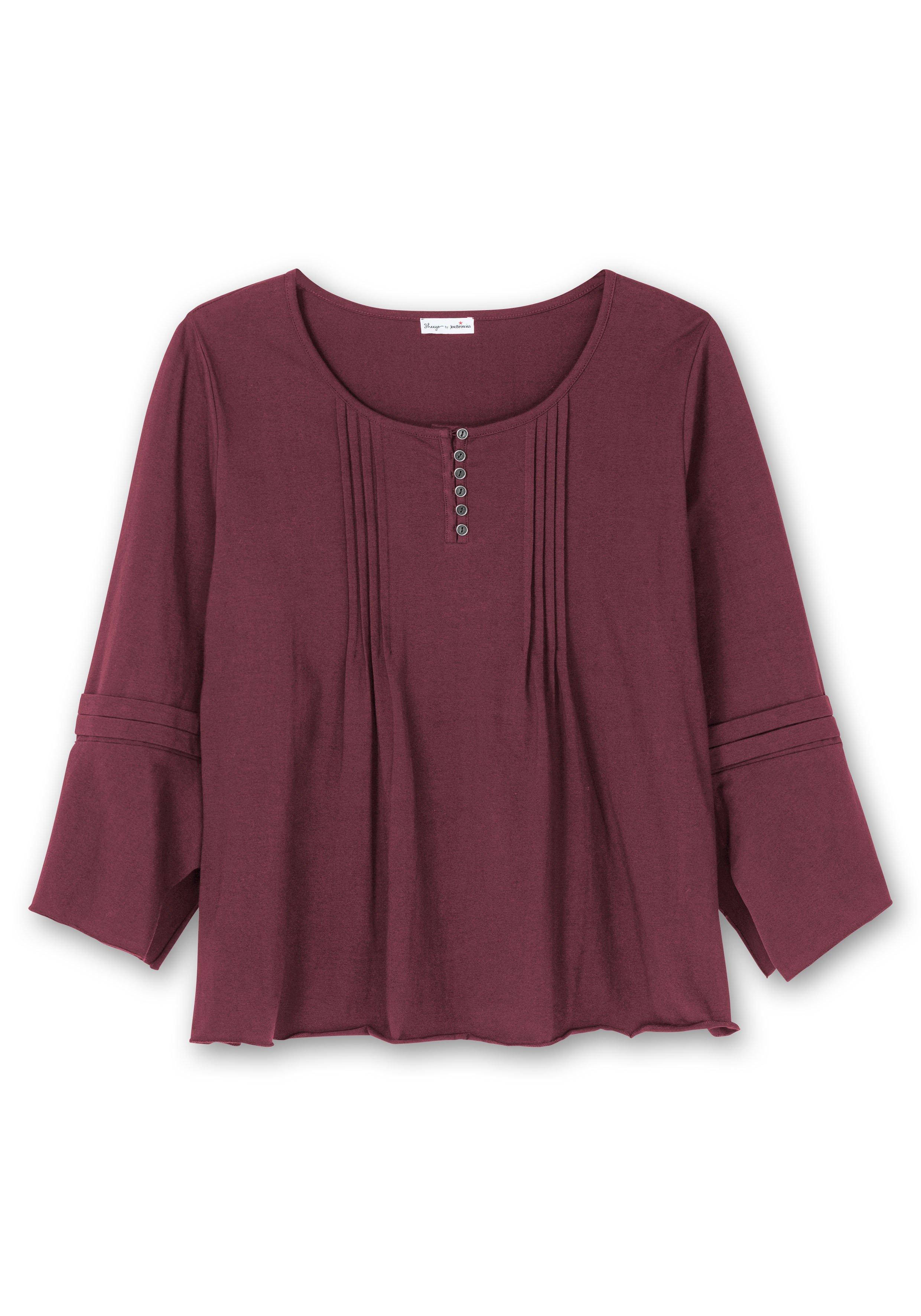 Langarmshirt mit Ärmeln in Zipfelform