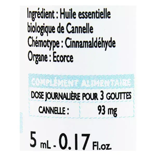 Le Comptoir Aroma Óleo Essencial Orgânico de Canela do Ceilão 5ml