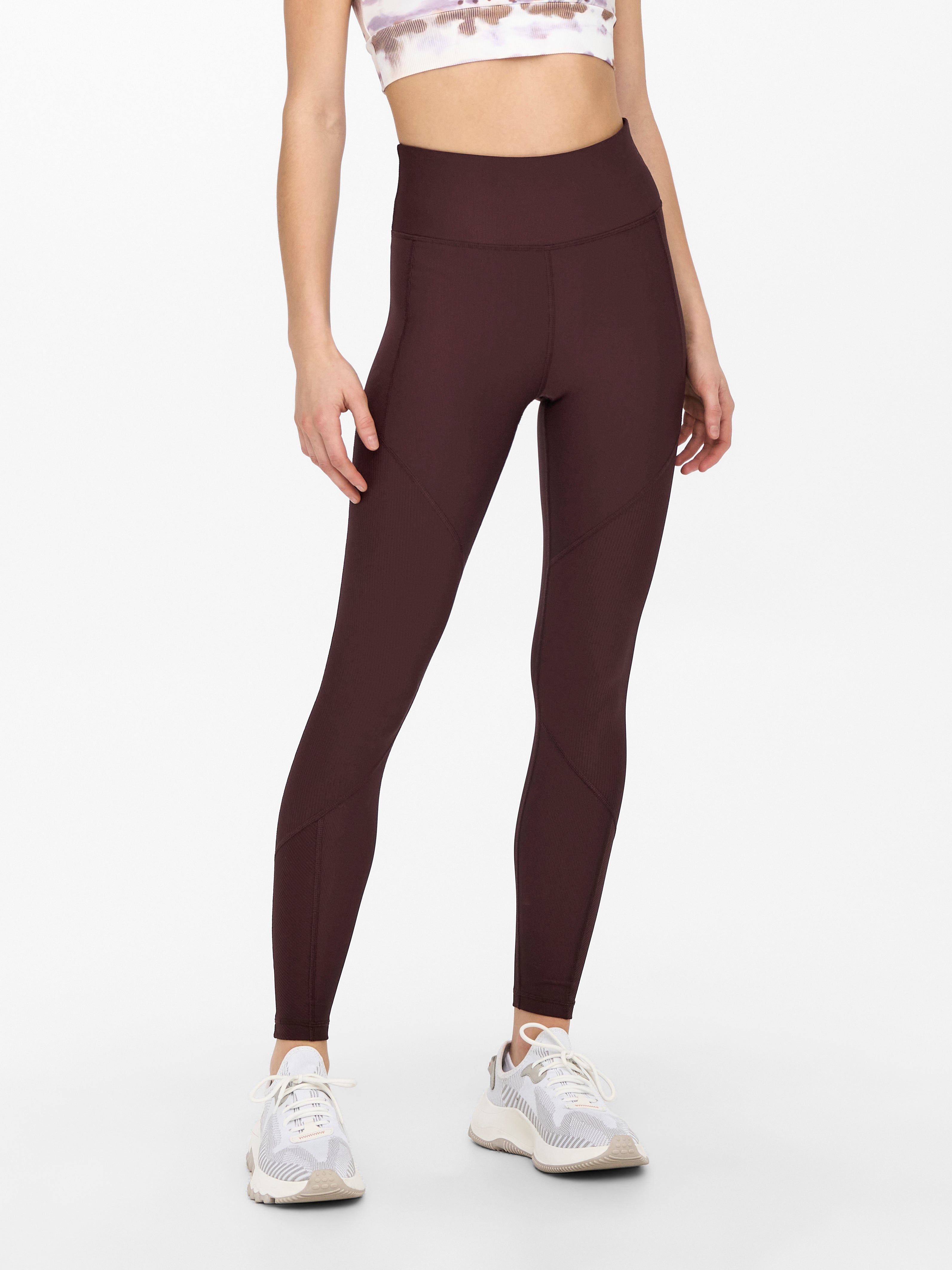 ONPJANA-2 Hohe Taille Enger Schnitt Sportleggings Fudge