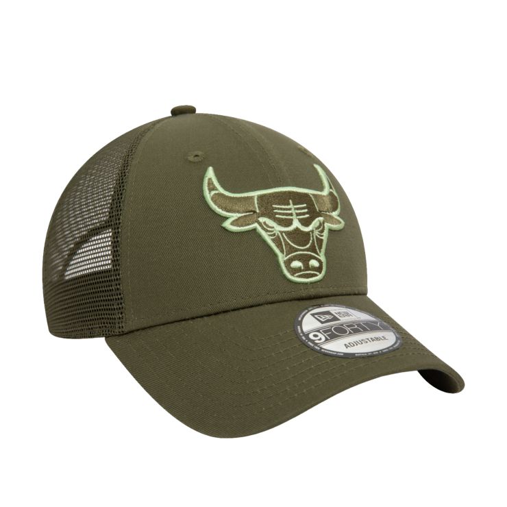 New EraTrucker Chicago Bulls NBA 9FORTY - grün