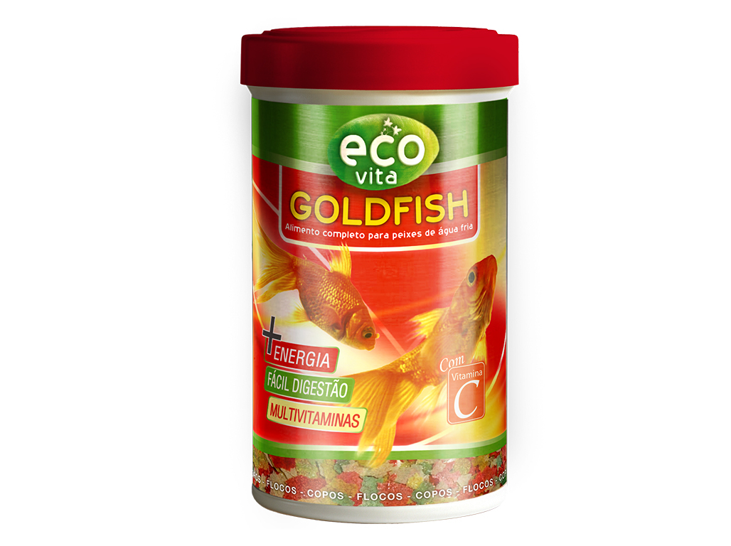 ALIMENTO PARA PEIXE ECO-VITA GOLDFISH 250ML