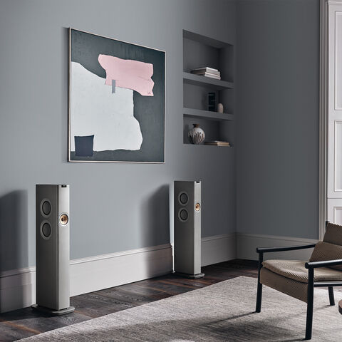 KEF LS60 Wireless – serieuze draadloze hifi-vloerluidspreker Wit