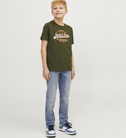 Jack & Jones Jeans - JjiGlenn - Blåe Denim