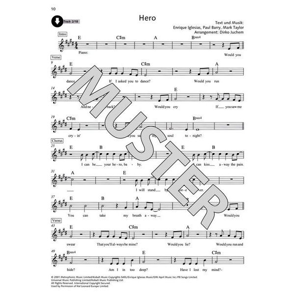 Schott Pop Ballads A-Sax
