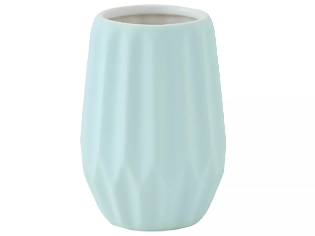 Set de salle de bain 4 pièces 4 pièces en céramique bleu