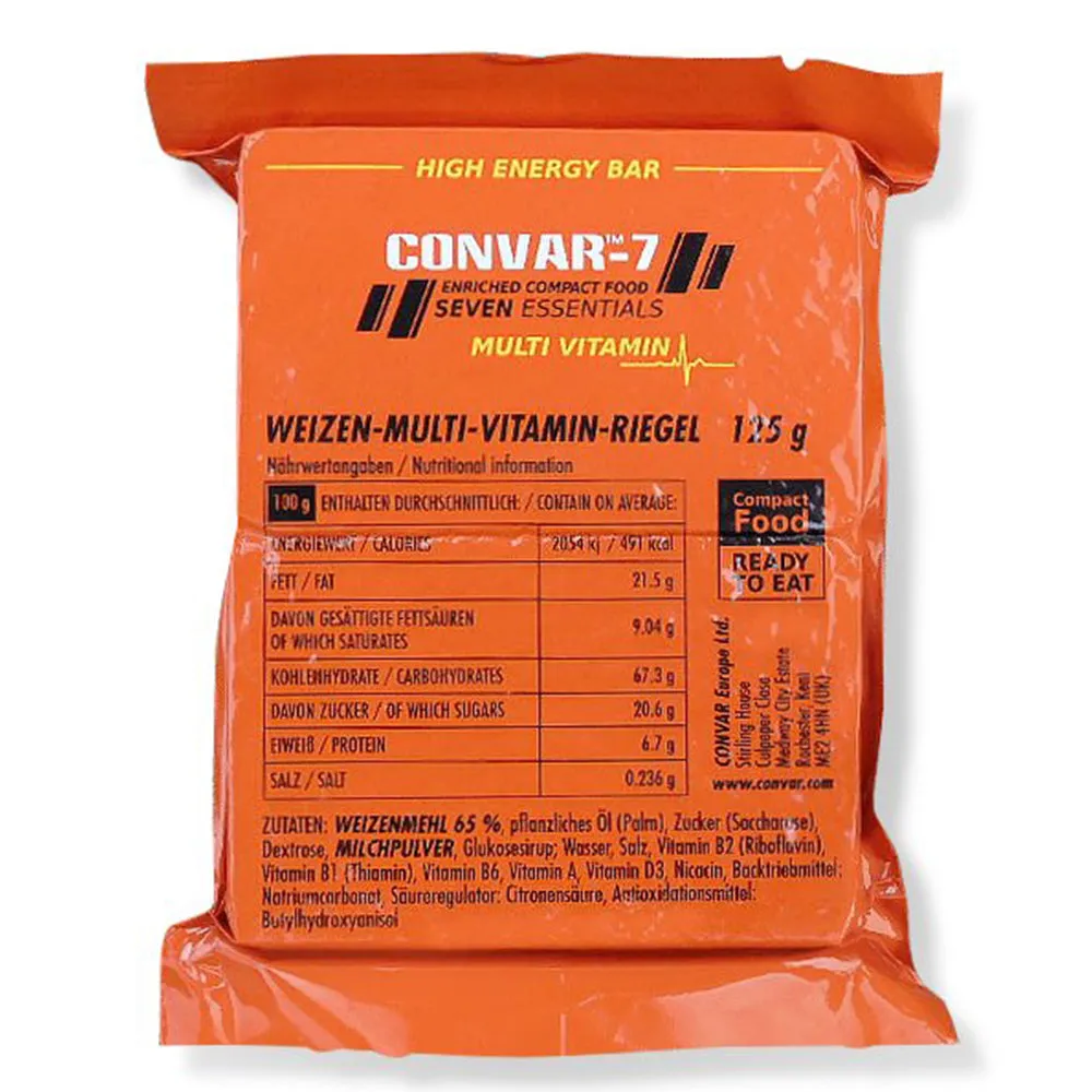 Convar-7 -  Riegel High Energy Bar Multi Vitamin 108 Stück