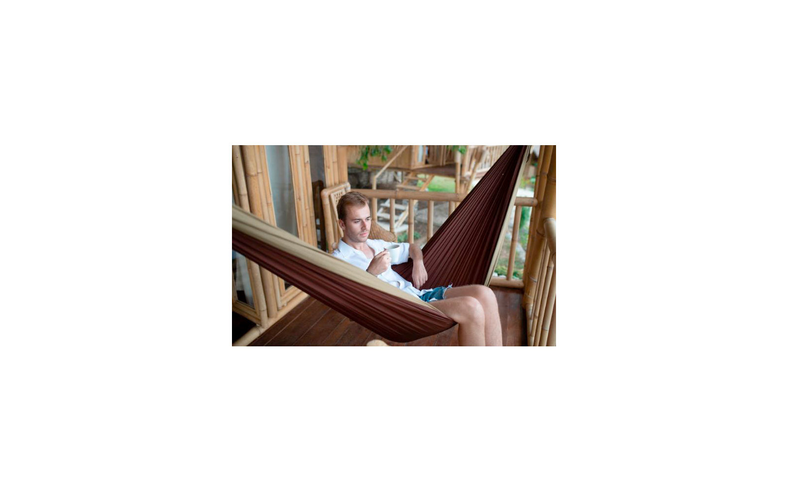 Ticket to the Moon King Size Hammock Hängematte - Navy Blue/Purple