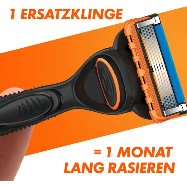 Fusion5 Power Rasierer mit einer Klinge