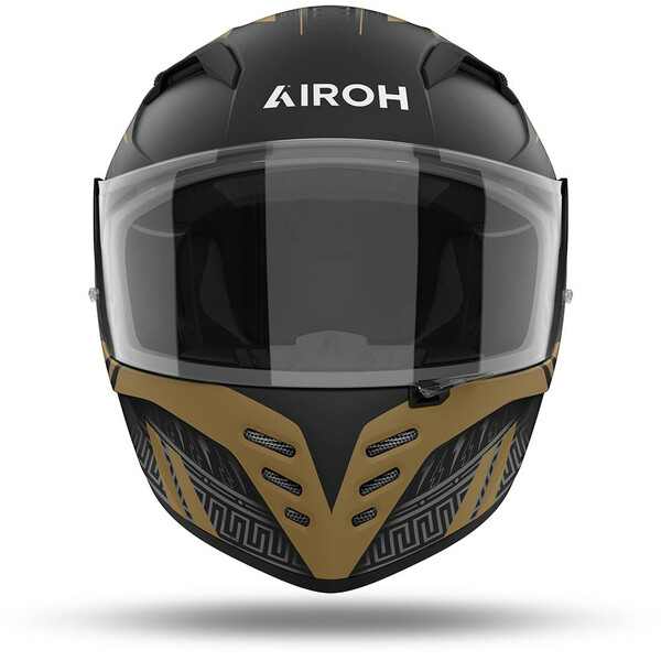 Airoh - Casque Connor Zeus Noir Mat / Or / Gris