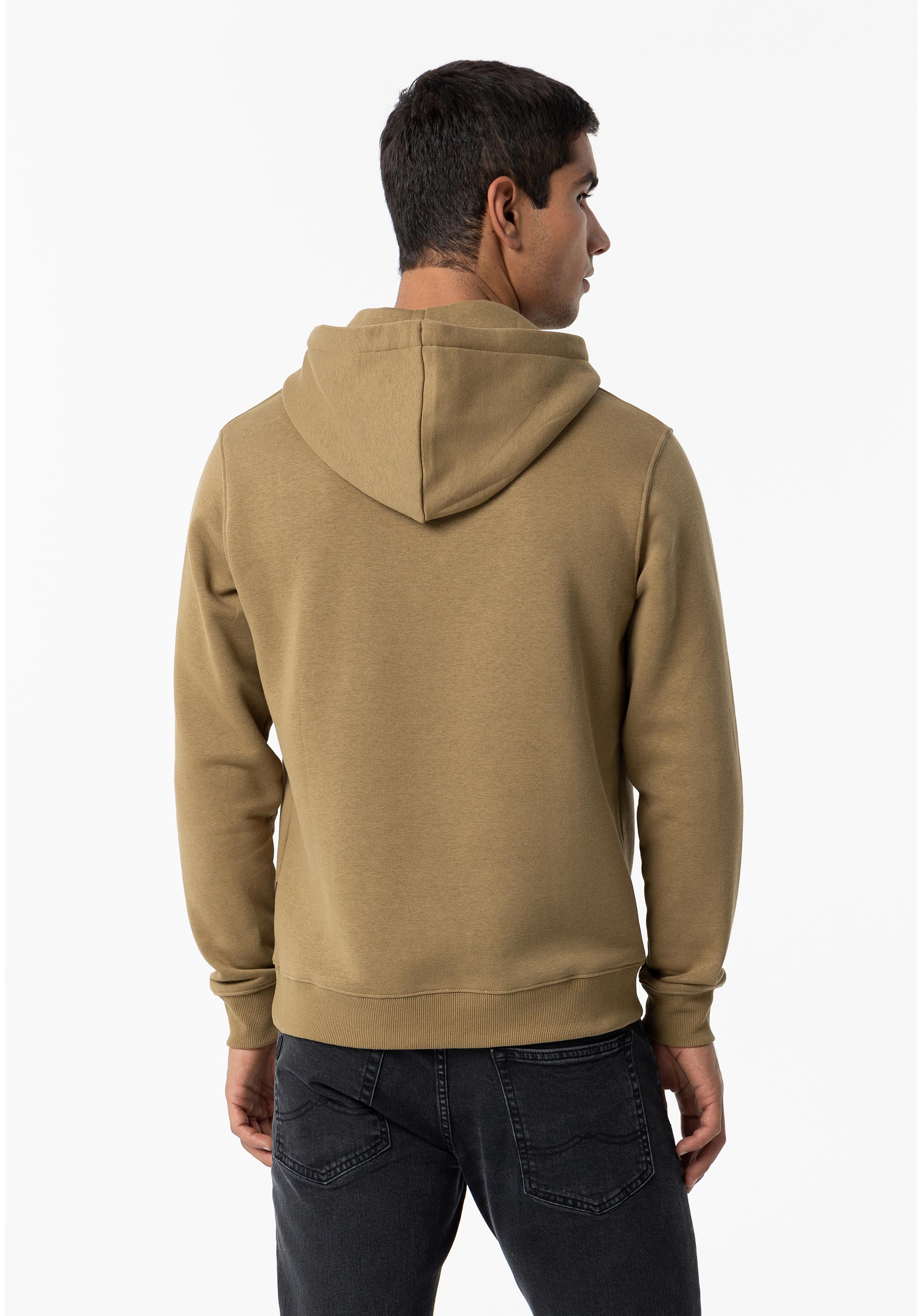 Hoodie com Bordado Frontal