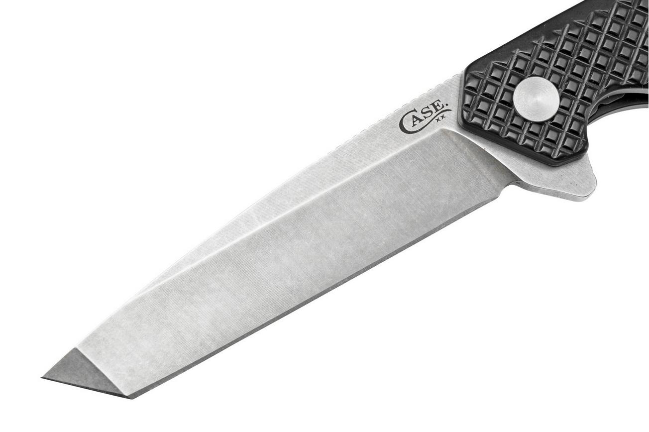 Case Kinzua Tanto, S35VN, Anodized Aluminum Milled, 64684 zakmes