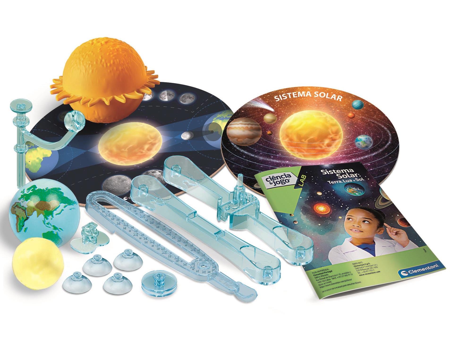 O SISTEMA SOLAR CLEMENTONI TERRA LUA E SOL