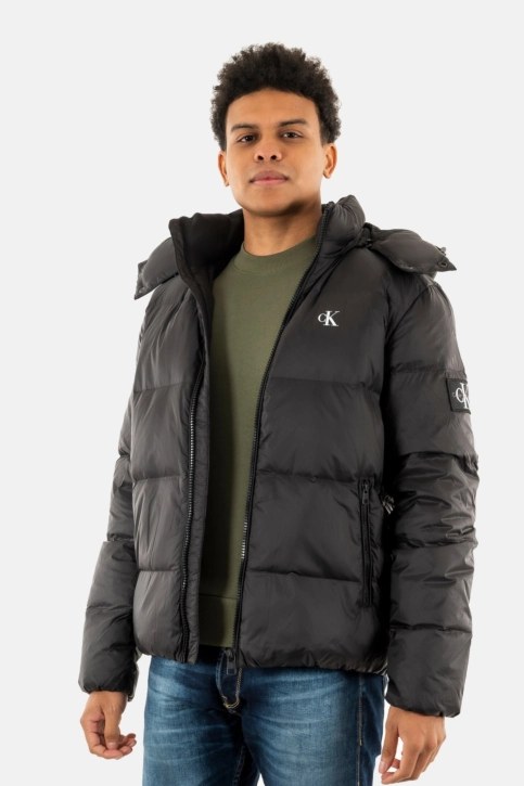 Doudounes calvin klein jeans essentials down beh black