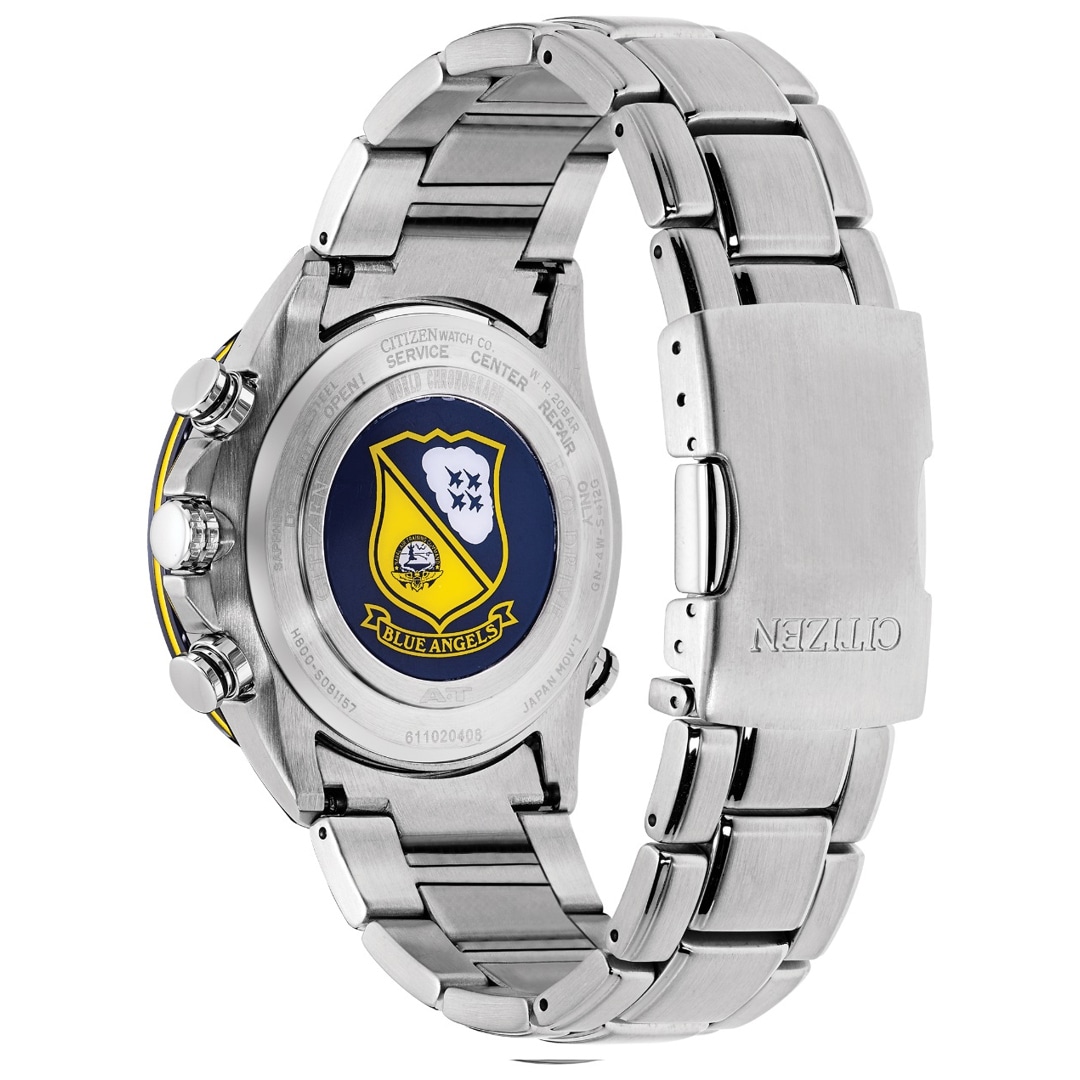 Citizen Promaster Sky World Chrono Blue Angels Eco-Drive Radio Controlled