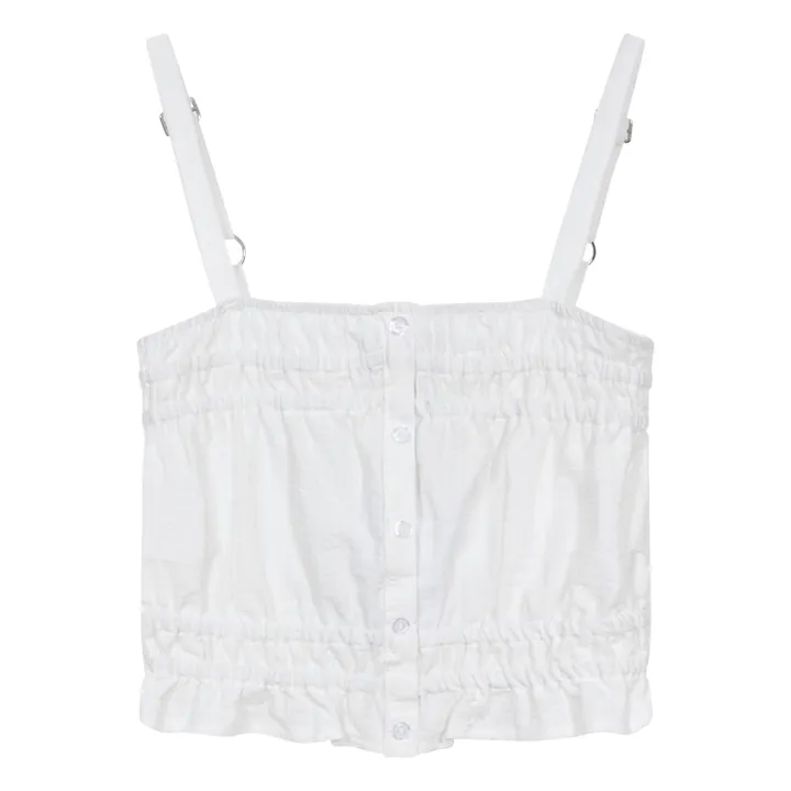 Indee Top Court Palissandre | Blanc