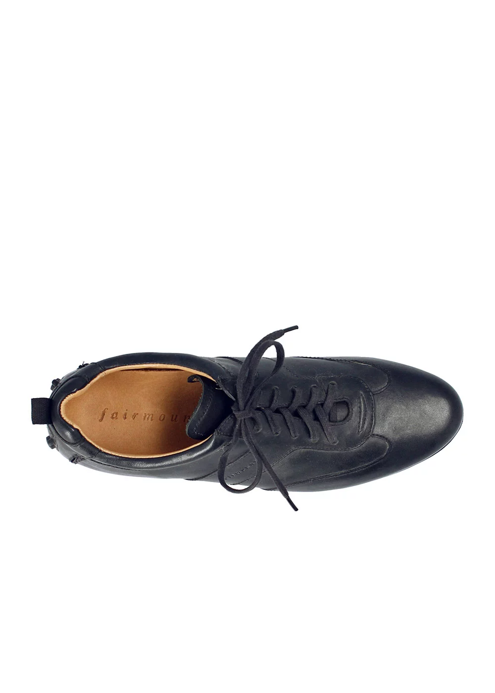 SNEAKER CUIR NOIR