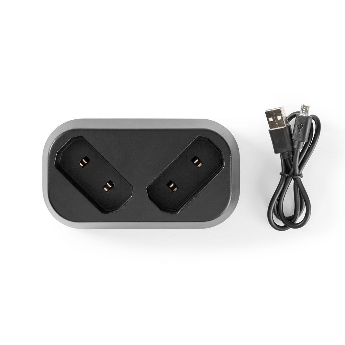 Nedis Walkie-Talkie Charging Base - NEW | Egnet for: WLTK1010BK | 2 | Sort