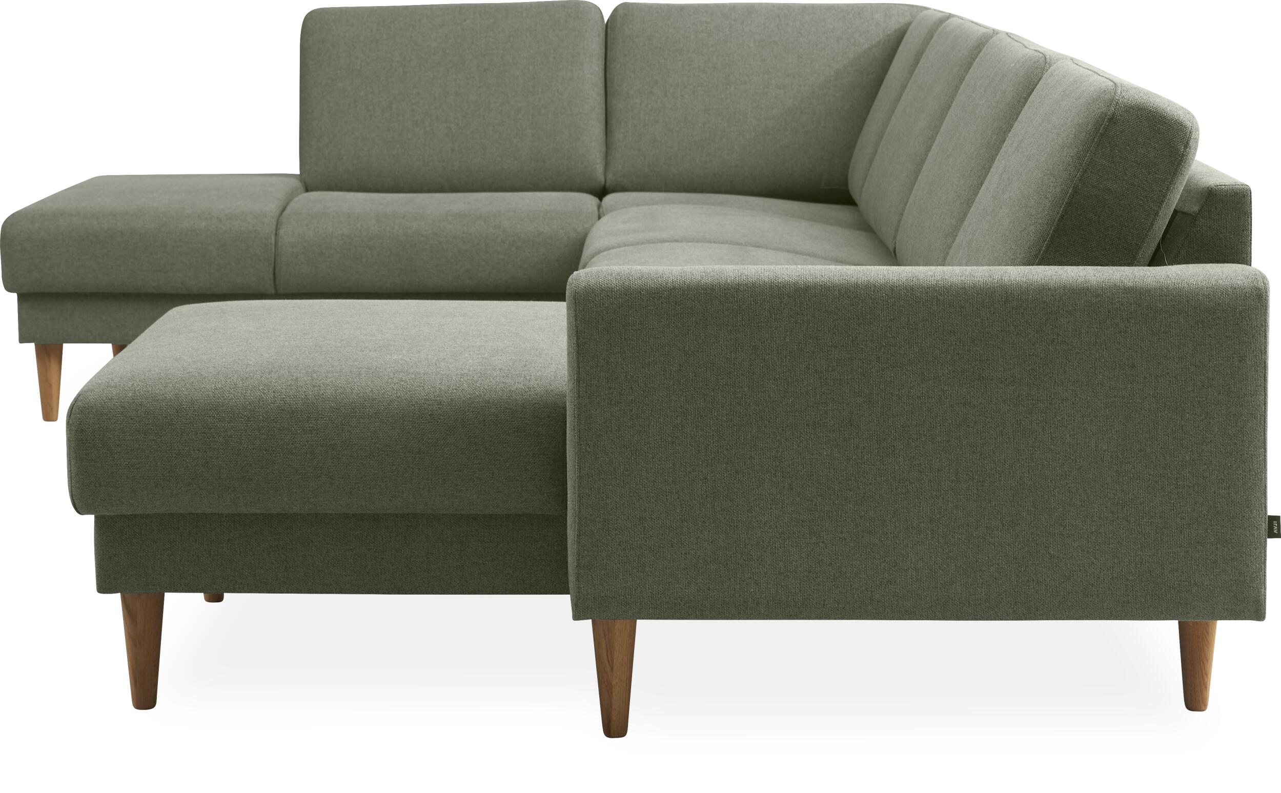 Linea højrevendt hjørnesofa med chaiselong
