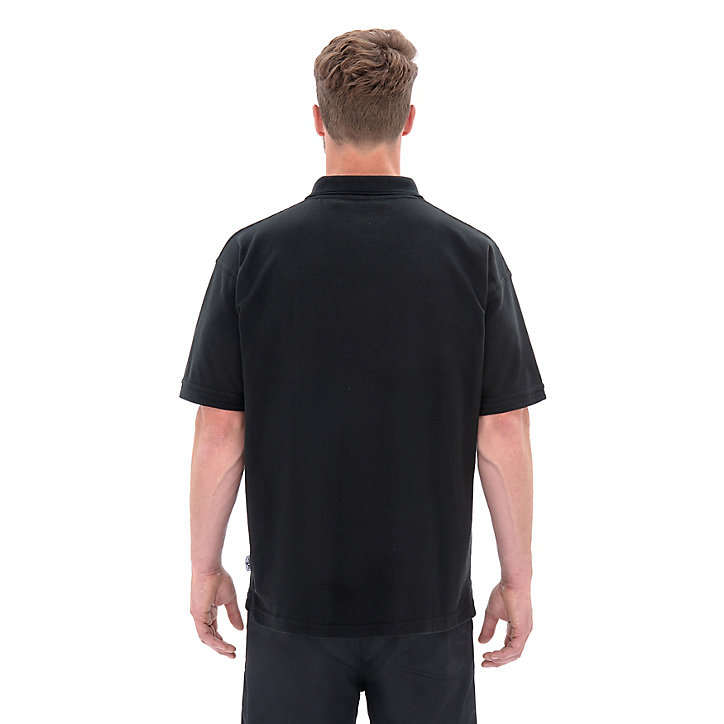 Polo noir Site taille L
