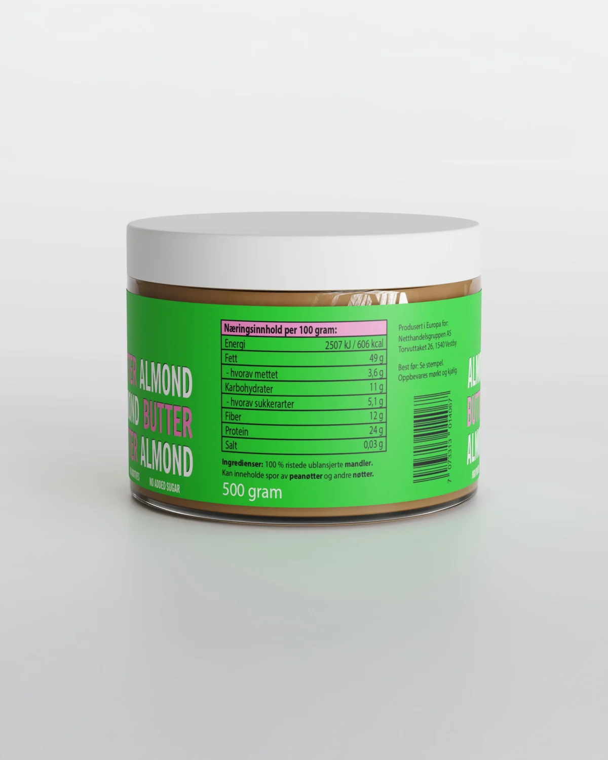 Monster Nøttesmør Smakspakke 3x500g