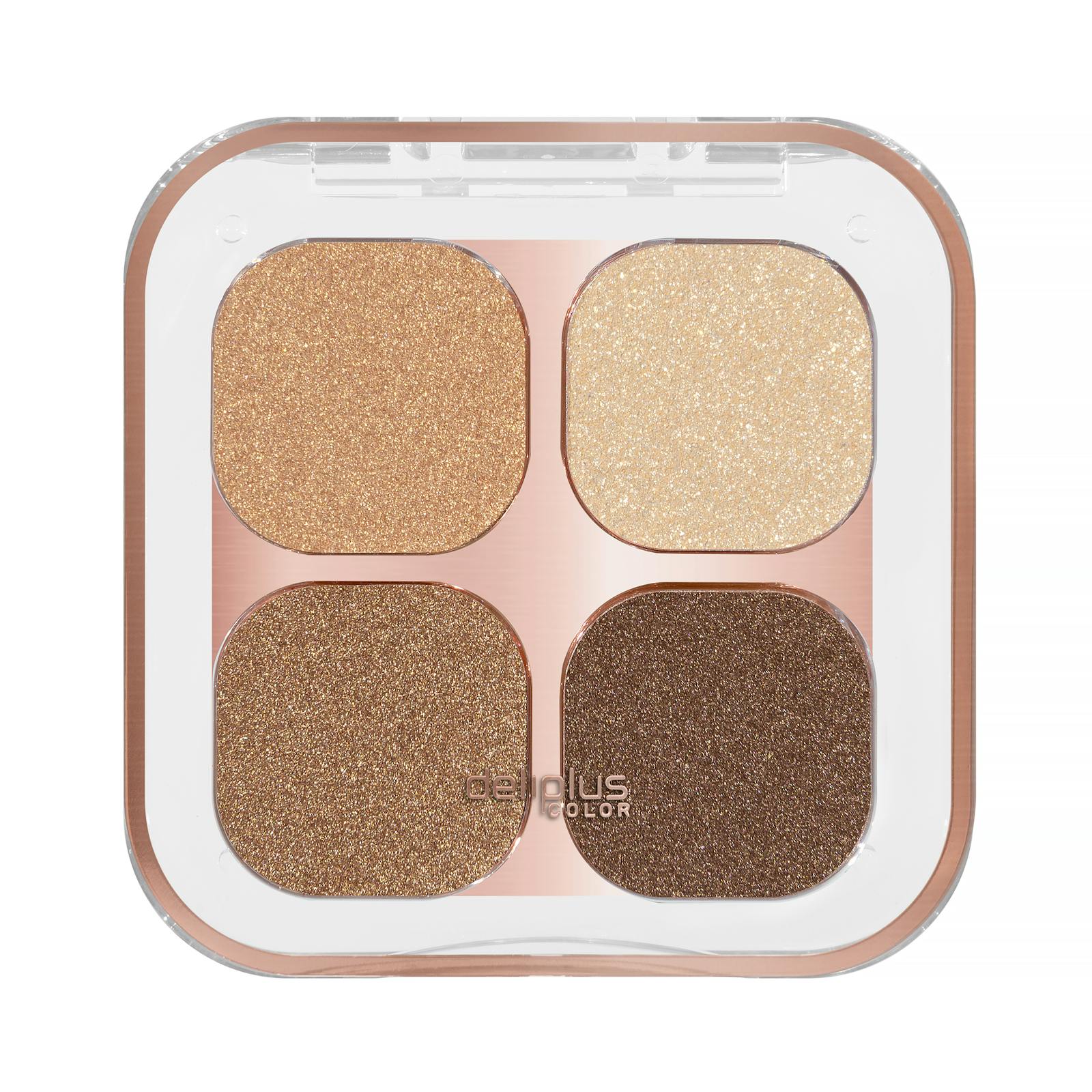 Palette de fards à paupières nude Deliplus 08