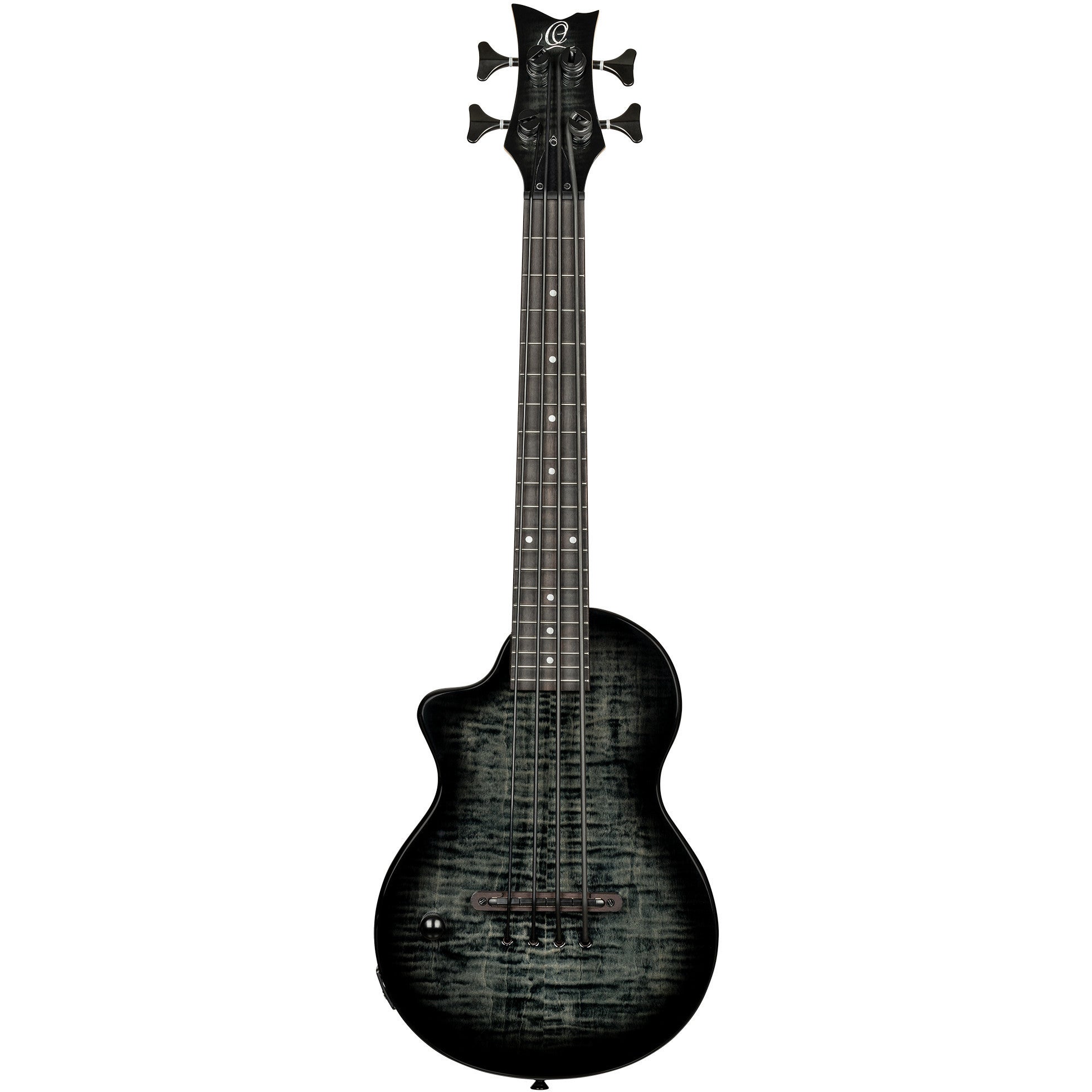 Ortega Neo Series NEO-BS-TGB-L linkshandige elektrische bas ukelele met gigbag