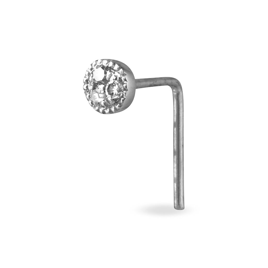 Piercing De Nez Demetrie Or Blanc Diamant