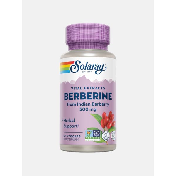Solaray Super Berberine 500mg 60 Vegcaps
