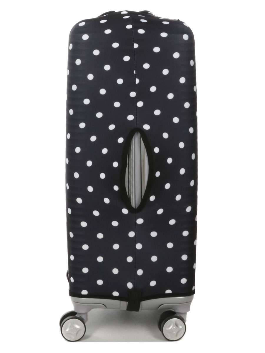 Housse de valise Periea Black with White Dots M