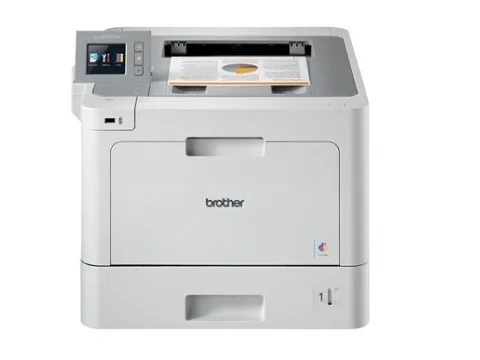 Brother HL-L9310CDW - Printer - farve - Duplex - laser - A4/Legal - 2400 x 600 dpi - op til 31 spm (mono) / op til 31 spm (farve) - kapacitet: 300 ark - USB 2.0, Gigabit LAN, Wi-Fi(n), USB vært, NFC - med Brother PRINT AirBag til 400.000 sider