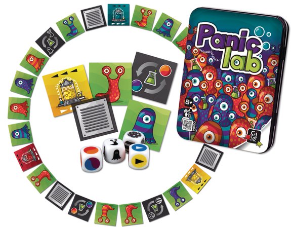 Jeu d'observation Panic lab