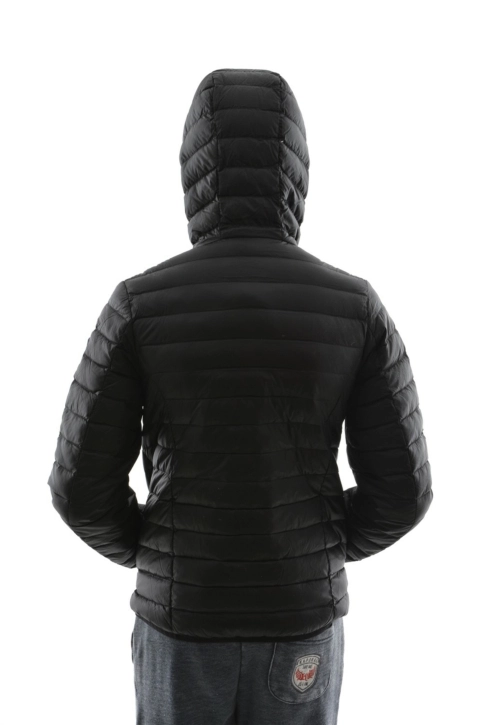 Doudounes jott doudoune hugo ml capuche 999 noir