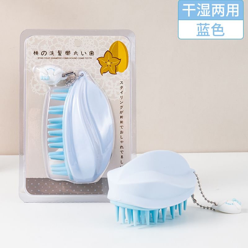 Fondes - Leaf Silicone Haarwasborstel