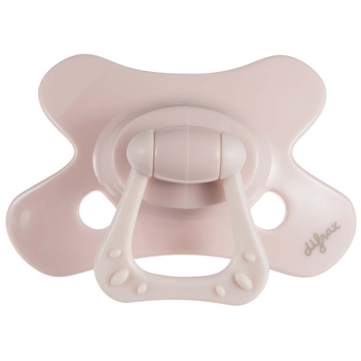 Difrax fopspeen Dental Pure 12+ maanden roze