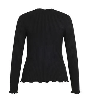 Mads Nørgaard  5x5 Solid Trutte, bluse - Sort