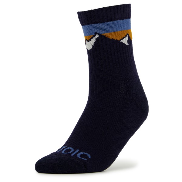 Stoic - Merino Quarter Tech Rib Mountains Socks - Chaussettes multifonctions