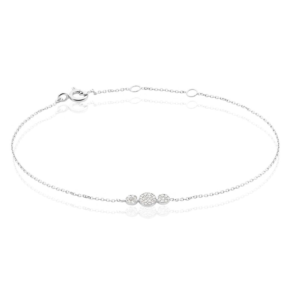 Bracelet Automne Or Blanc Diamant