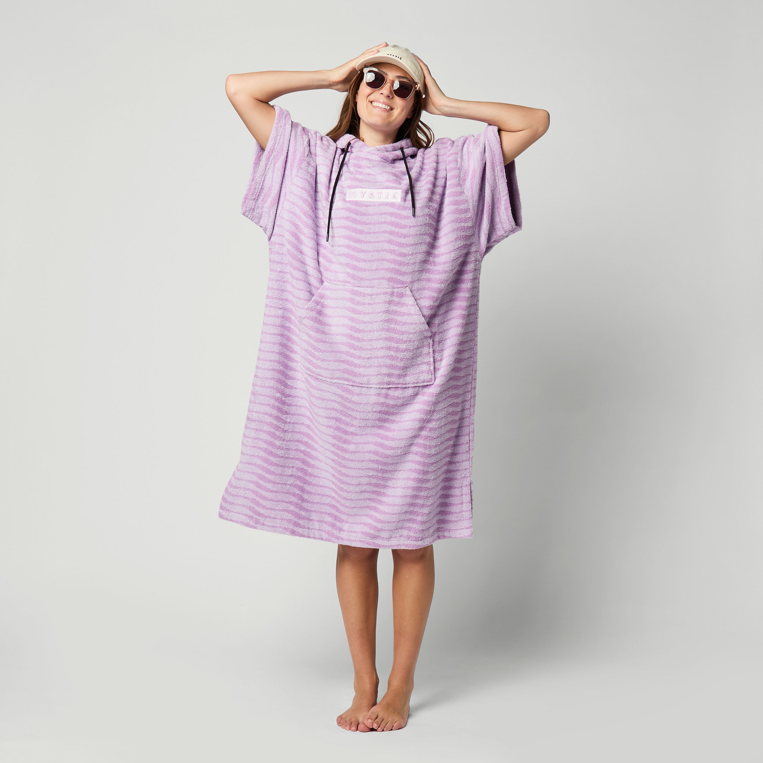 Mystic Poncho Jacquard Marshmallow