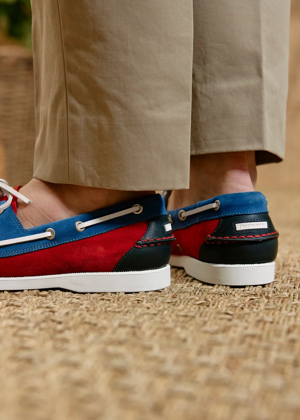 BOAT SHOE 2 NUBUCK BICOLORE
