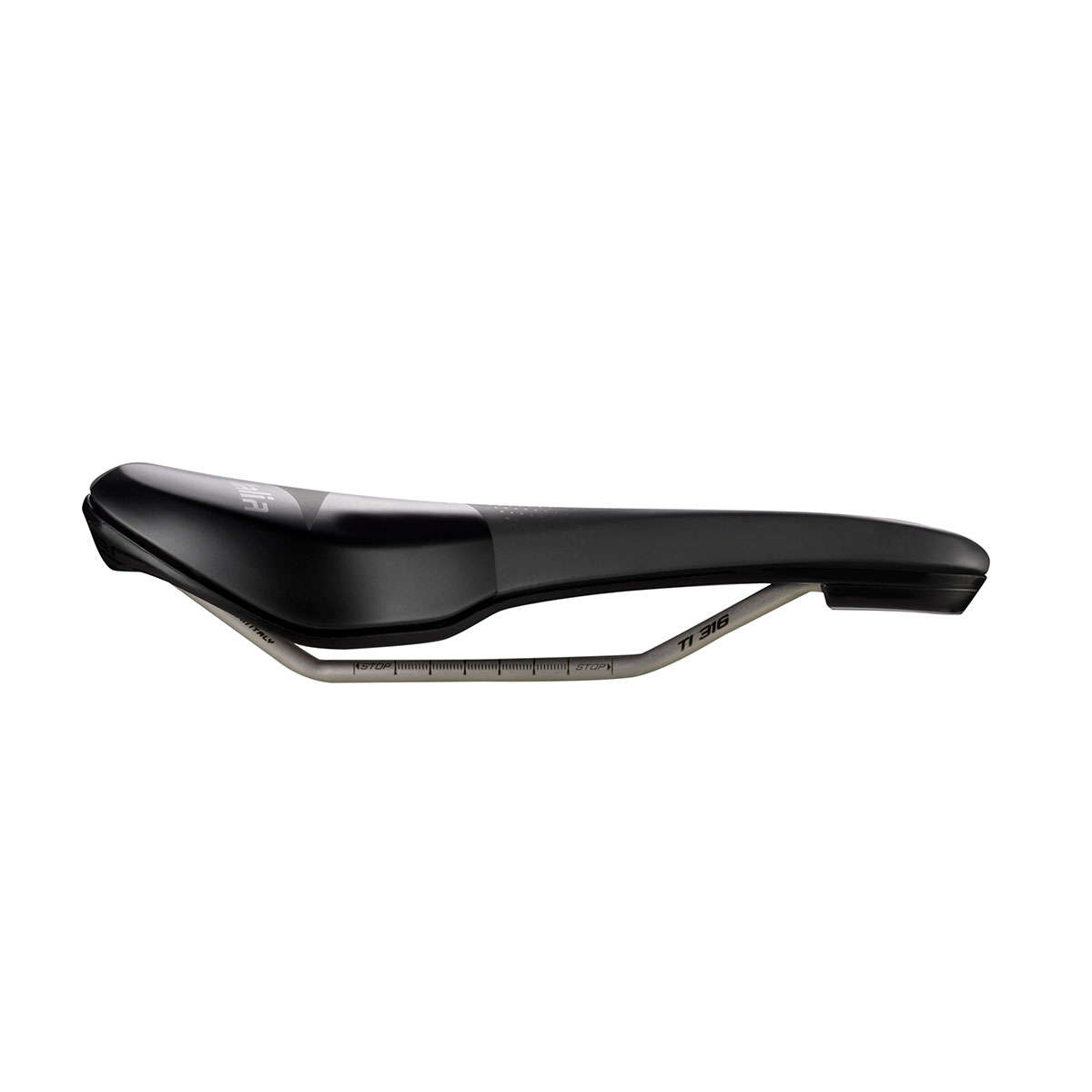 Selle Italia X-Bow Superflow TI 316 S3 Zadel Zwart