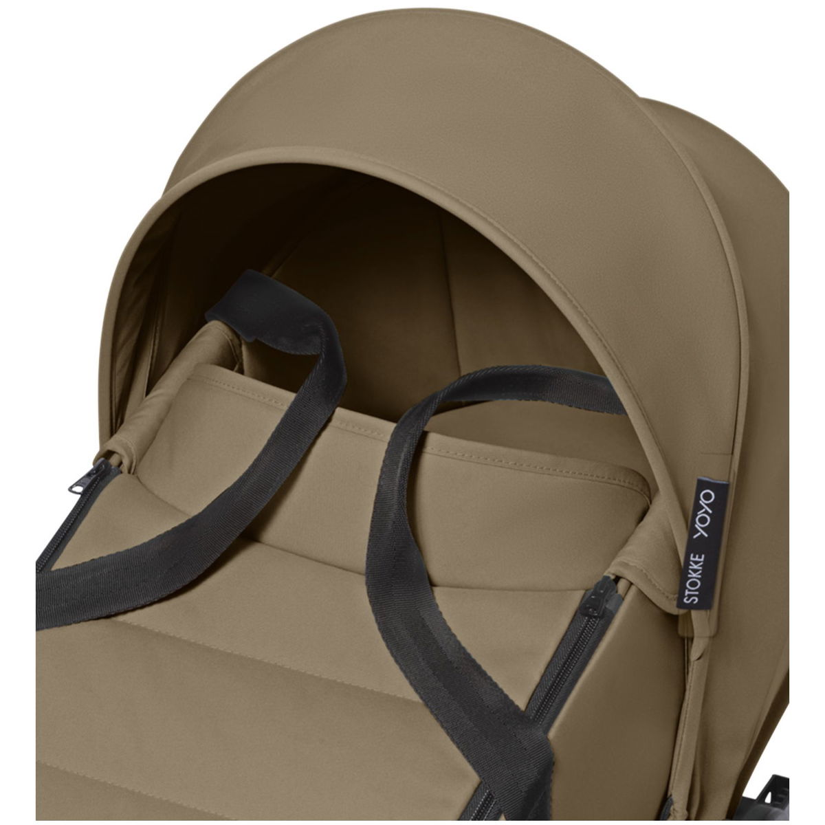 STOKKESTOKKE   YOYO³ 6+ white mit Liegewanne toffee