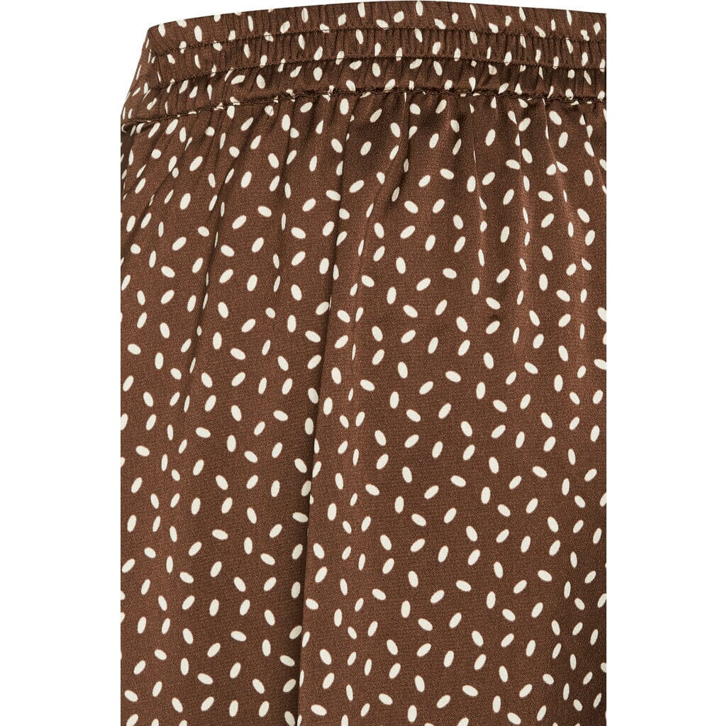 Bruuns Bazaar AcaciaBBAmattas skirt brown cream dot print