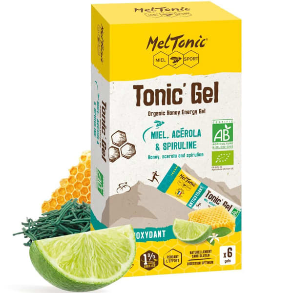 Gels énergétiques MELTONIC TONIC GEL BIO ANTIOXYDANT ETUI
