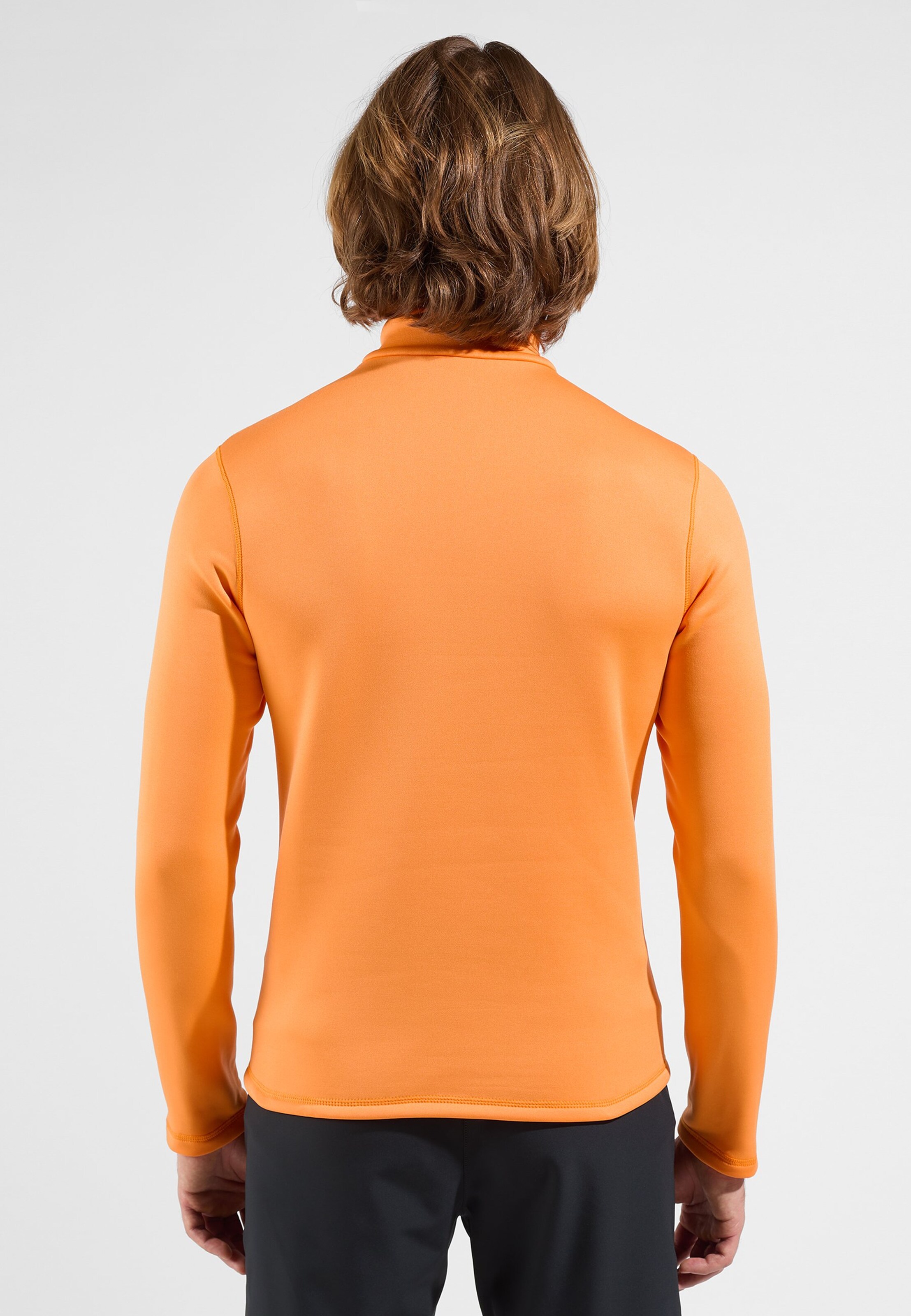 Berra Mid Layer mit Halbreissverschluss in oriole