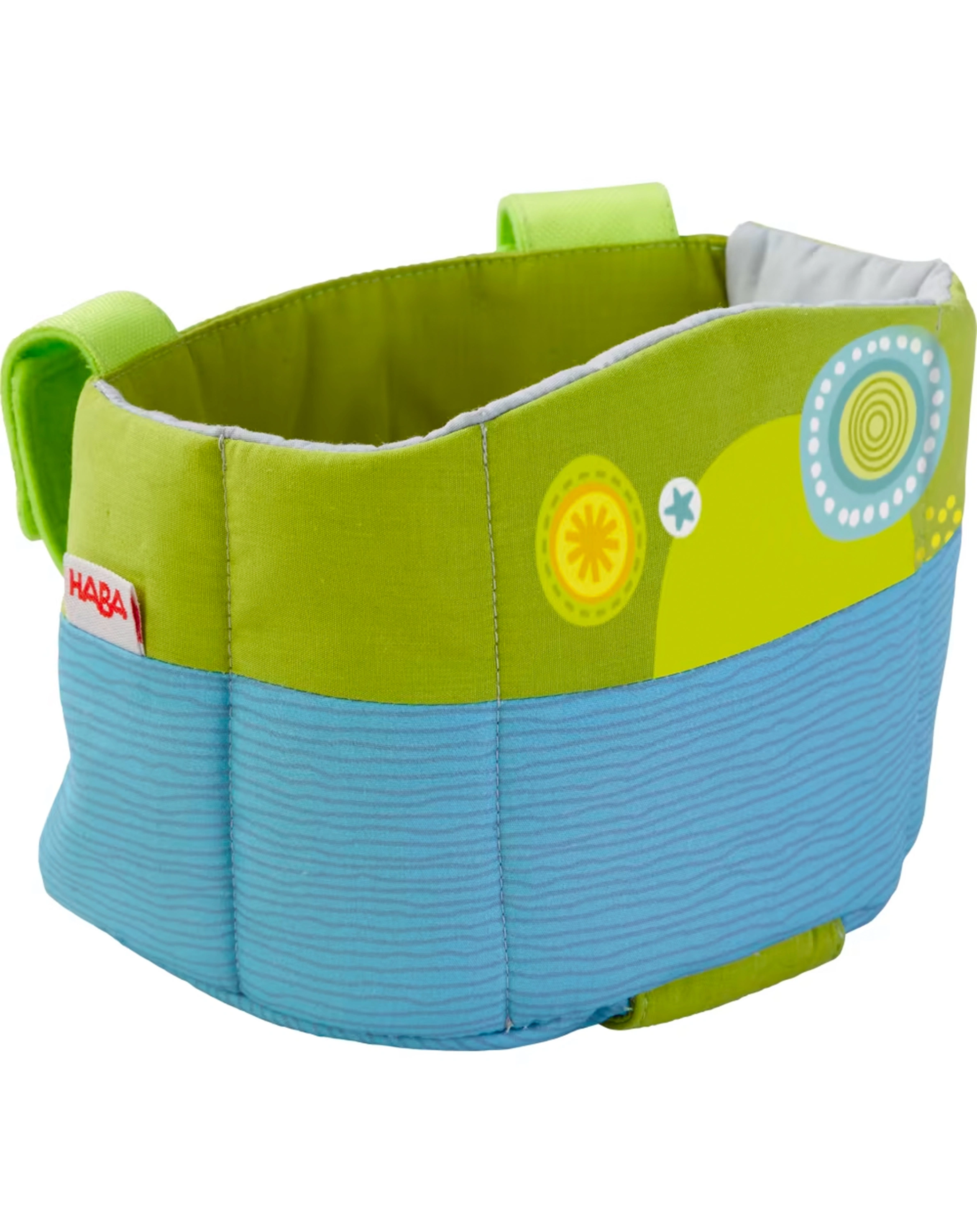 Puppen-Fahrradsitz SOMMERWIESE aus Stoff